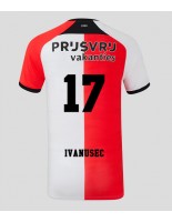 Feyenoord Luka Ivanusec #17 Hjemmedrakt 2024-25 Korte ermer